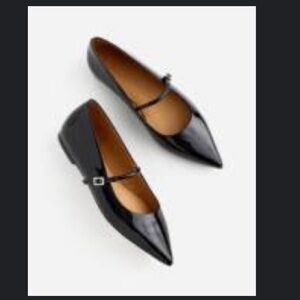 Madewell the elsie mary jane flat in patent leather 8.5